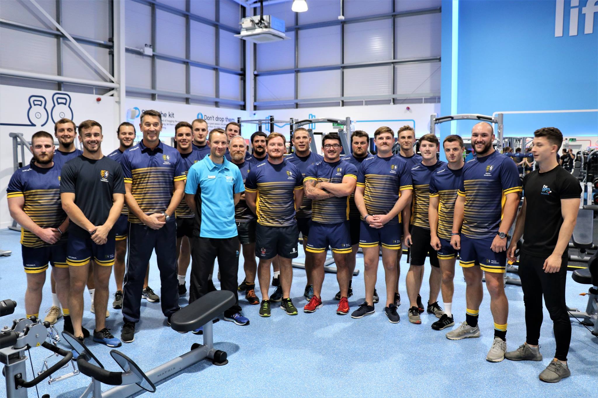 Image for the THE GYM AT WESTWOOD CROSS SPONSORS THANET WANDERERS PLAYERS news article